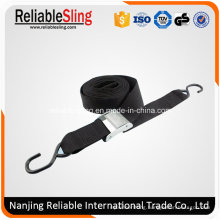 1"X 8′ 500kg Cam Buckle Lashing Straps W/ S Hooks